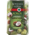 Bohemia Herbs Kokosový olej toaletní mýdlo s glycerinem 100 g – Zboží Mobilmania