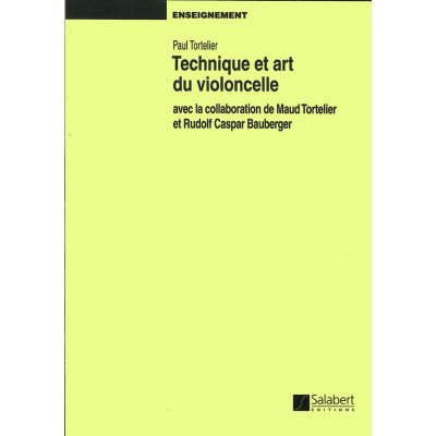 Editions Salabert Noty pro cello Technique Et Art Du Violoncelle Violoncelle -
