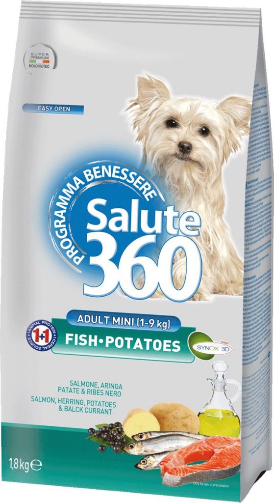 Salute dog adult ryba+brambor small 1,8 kg