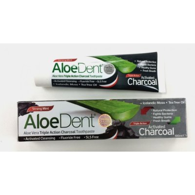 AloeDent s aktivním uhlím Charcoal 100 ml – Hledejceny.cz