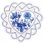 Cibulák Dubí Vánoční ozdoba srdíčko cibulový porcelán 10364 – Hledejceny.cz