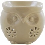 Bridgewater Candle Company aroma lampa Bridgewater owl krémová – Zboží Dáma