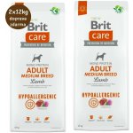 Brit Care Hypoallergenic Adult Medium Breed Lamb 2 x 12 kg – Hledejceny.cz