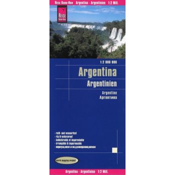 Argentina cestovní mapa 1:2mil.