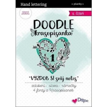 Doodle Krasopísanka Vyzdob si svůj notes