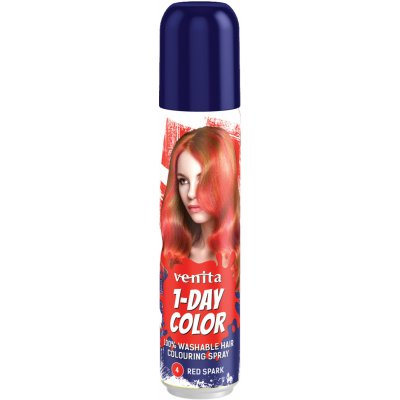Venita 1-Day Color jednodenní barvicí sprej na vlasy červená jiskra 50 ml – Zboží Mobilmania