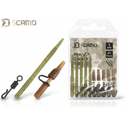 Delphin Set Převlek, rychlobratlík a závěska sCAMO HeavyC + QuickS + Tube 5 setů – Zboží Dáma