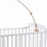 Livonir Pohyblivý dřevěný držák na postýlku – Zboží Mobilmania