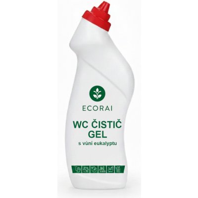 Ecorai WC čistič, gel s vůní eukalyptu 750 ml – Hledejceny.cz
