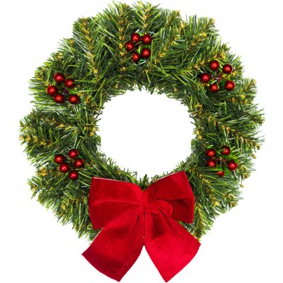 Laalu.cz Věnec ČERVENÁ MAŠLE 30 cm – Zboží Mobilmania