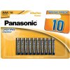 Baterie primární Panasonic Alkaline Power AAA 10ks 00261959