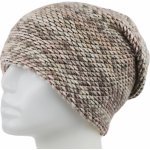 Biju dámská pletená zimní čepice Wrobi melír hnědé 7100388 – Zboží Mobilmania
