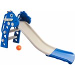 Aga4Kids Skluzavka s madlem 130 cm DS3701 Modrá – Zbozi.Blesk.cz