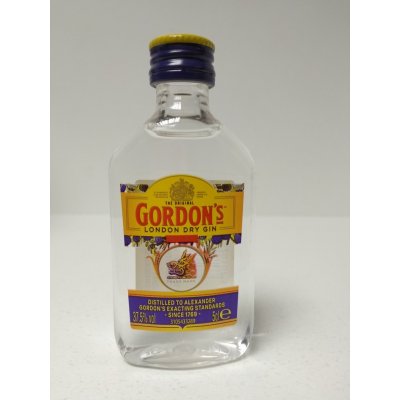 Gordon's Dry Gin 37,5% 0,05 l (holá láhev) – Hledejceny.cz
