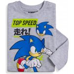 chlapecké tričko SONIC TOP šedá – Zboží Dáma