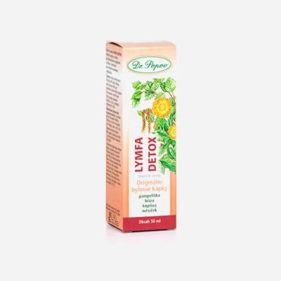Dr. Popov Lymfa Detox bylinné kapky 6 x 50 ml – Hledejceny.cz