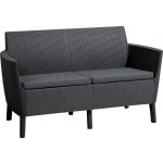 KETER SALEMO 2 seater sofa grafit – Hledejceny.cz