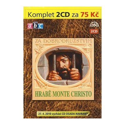 Hrabě Monte Christo - Alexandr Dumas - 2CD – Zbozi.Blesk.cz