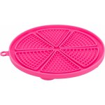 Lick´n´Snack KRUH s přísavkami - podložka k pomalému krmení 18 cm TPR/plast pink – Zboží Dáma