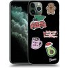 Pouzdro a kryt na mobilní telefon Apple Picasee ULTIMATE CASE MagSafe Apple iPhone 11 Pro Max - Christmas Stickers