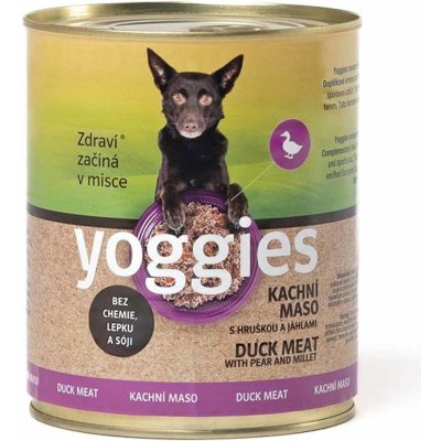 Yoggies kachní s hruškou a jáhlami 400 g – Hledejceny.cz