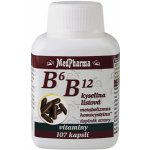 MedPharma B6 B12+kyselina listová 107 kapslí – Hledejceny.cz
