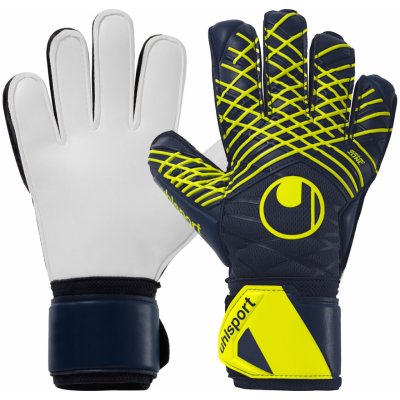 Uhlsport Prediction Supersoft tmavě modrá/žlutá/bílá UK 10 – Hledejceny.cz