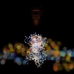 Voltronic 67296 Vánoční závěs 12 hvězd 150 LED teple studeně bílý – Hledejceny.cz