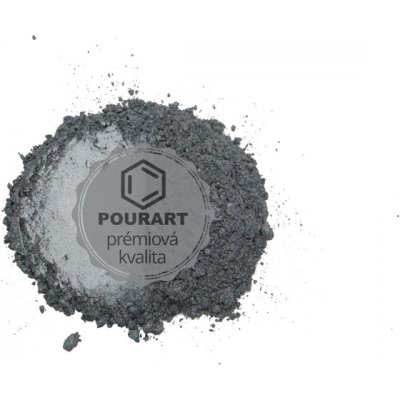 PourArt Metalický prášek DKTK004 Solid Spanish Grey 10 g – Hledejceny.cz