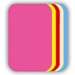 Nažehlovací záplaty malé 10 ks v balení - růžová + mix světlých barev – Zboží Dáma