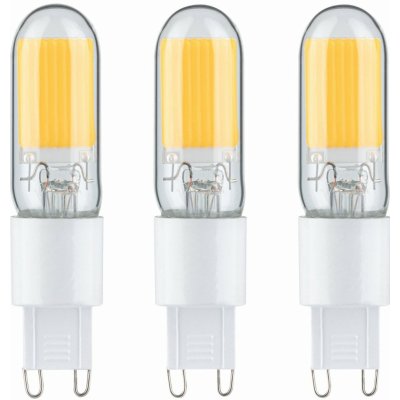 Paulmann LED 3ks-sada Non Dim G9 230V 3x250lm 3x2,5W 2700K čirá – Zboží Mobilmania