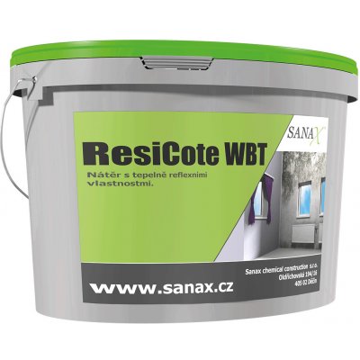 ResiCote WBT Tepelně-reflexní antibakteriální ochranný nátěr 8 kg – Zboží Mobilmania