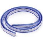 Ohebné pravítko délka 50 cm - 1 (50 cm) modrá – Zboží Dáma