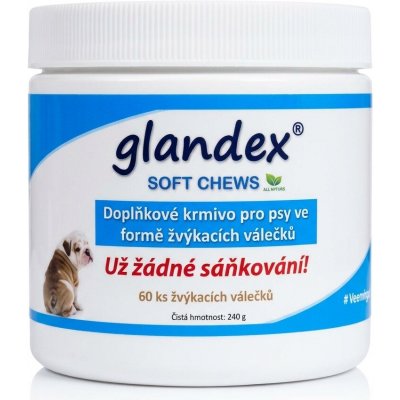 IFRAMIX,s.r.o. Glandex Soft Chews 60 ks, doplněk stravy pro psy – Hledejceny.cz