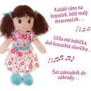 Teddies Ema hadrová plyš 40 cm česky mluvící a zpívající