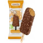 RAWITO Zmrzlina z arašídového másla v čokoládě sypaná arašídy 65 ml – Sleviste.cz
