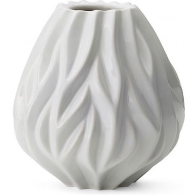 Porcelánová váza Flame 19 cm White - MORSØ – Hledejceny.cz