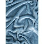 MKLuzkoviny.cz Prostěradlo mikroplyš Deluxe nebesky 90x200 – Sleviste.cz