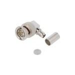 TELEGÄRTNER Zástrčka BNC vidlice úhlové 90 75Ω pájení,krimpovací teflon – Hledejceny.cz