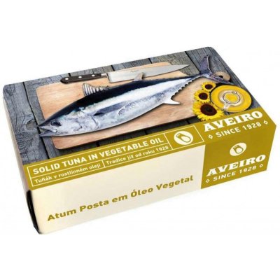 Aveiro tuňák kousky v rostlinném oleji 120 g – Zboží Mobilmania