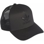 adidas Trefoil Trucker Hat Black – Zboží Mobilmania