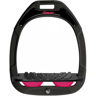 FLEX-ON Třmeny Green Composite Inclined Ultra Grip black/black/pink – Zboží Dáma