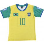 Numberoplus dětský fotbalový dres tričko Neymar Brazílie A2 – Zboží Mobilmania