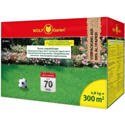 WOLF-Garten LD-A 300 Trávníkové hnojivo dlouhodobé 4,8 kg – Sleviste.cz
