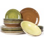 HIT Jídelní sada talířů Nature 18 ks – Zboží Mobilmania