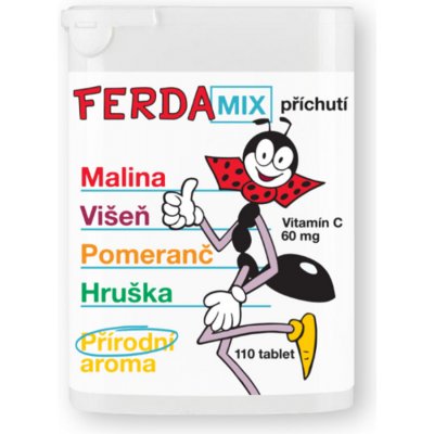 Ferda Mix C Vitamin 60 mg 110 tablet – Hledejceny.cz
