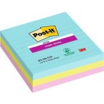 3M POSTIT Samolepicí bloček Super Sticky Miami, mix barev, 101 x 101 mm, 3x 70 listů, linkovaný, 3M POSTIT 7 ,balení 210 ks – Hledejceny.cz