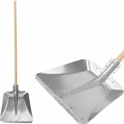 Strend Pro Lopata na sneh s násadou 38x38cm 2110229 – HobbyKompas.cz