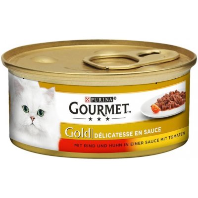 Gourmet Gold hov.a kuře v rajč.om. 85 g – Hledejceny.cz