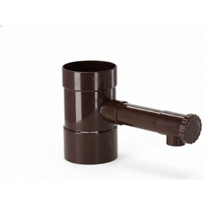 Garden Line Sběrač dešťové vody 100 mm hnědý – Sleviste.cz